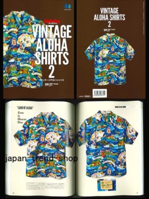 Vintage ALOHA Shirts 2 Collection Art Photo Guide Book Lightning