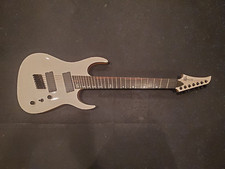 Halo Merus Guitar - 7 String - Fanned Fret - Transparent White