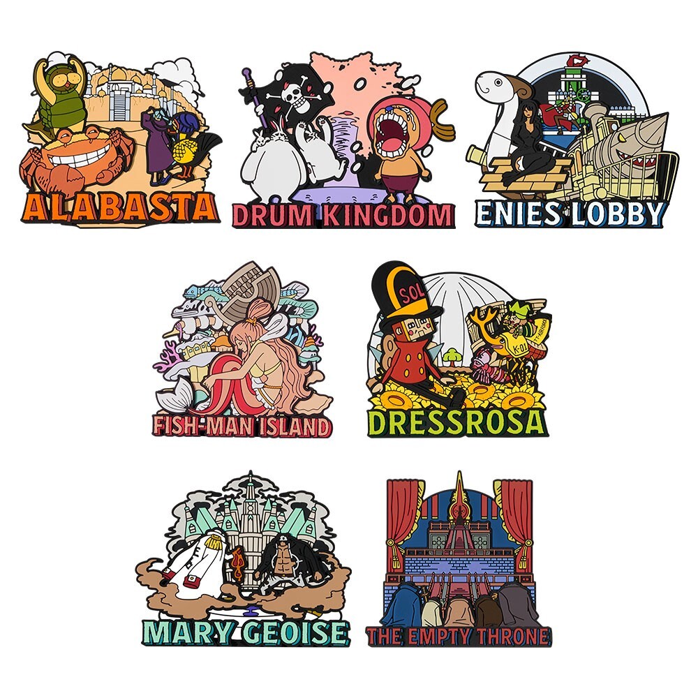 Ichiban Kuji One Piece The Throne of Power Prize F juego de imanes de goma