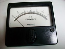 MULTI-AMP  ANALOG  METER  P/N 4202  SCALE 0-6 & 0-15 Kv Dc.     6625-01-095-3828
