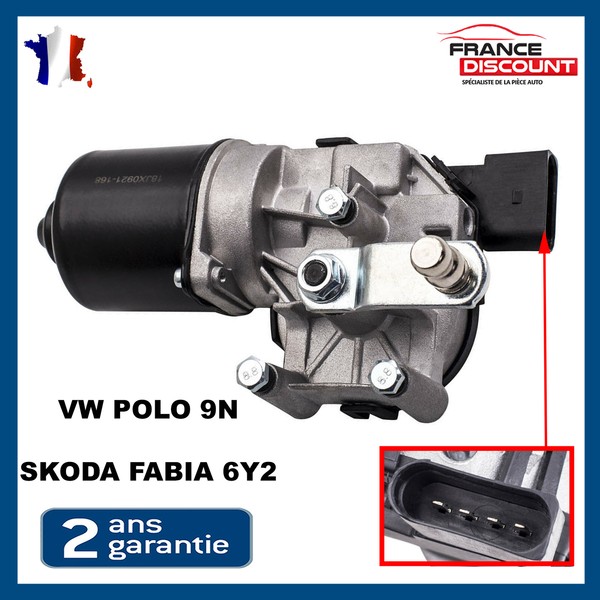 Antriebsmotor -Wischer Eis Vorne FüR Skoda Fabia 1 - 6Y2 & VW Polo 9N =-image