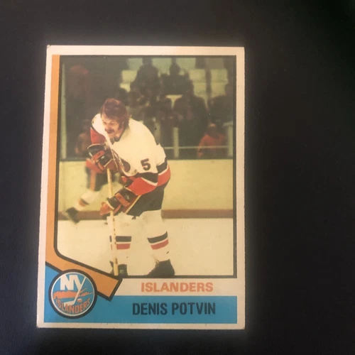 1974-75 Topps Denis Potvin #195 Rookie RC New York Islanders 