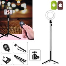 LED Selfie Ring Light for Live Stream/Makeup/YouTube,Dimmable Beauty RingLight