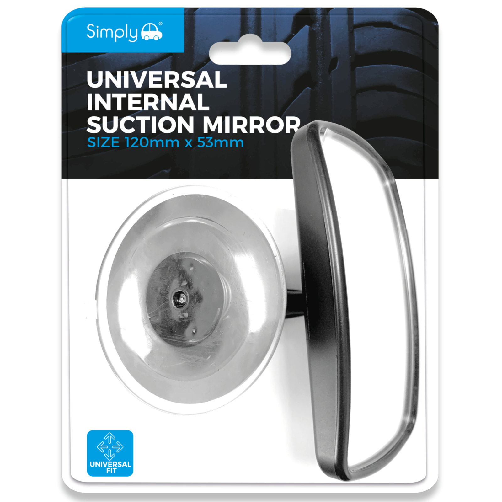 Suction Cup Rear View Adjustable Mirror Learner New Driver Instructor Baby Wide
