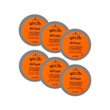 6 Pack Got2b Defiant Shine Pomade 2 Ounce