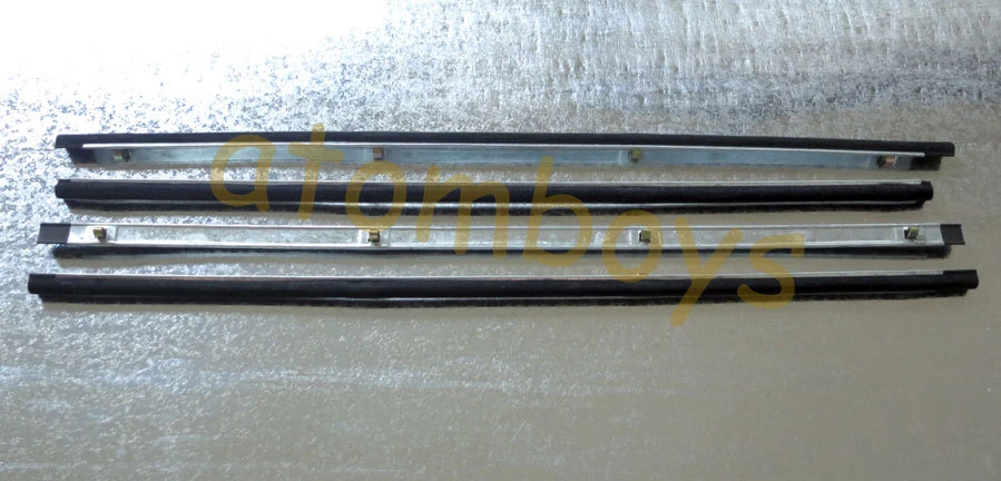 FOR MAZDA ROTARY B1600 B1800 TRUCK PICKUP WINDOW GLASS SEALS DOOR WEATHER STRIP - Imagem 2 de 4