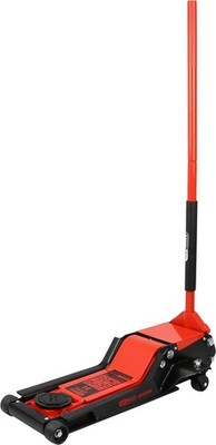 KS TOOLS performance Hydraulischer Stahl-Wagenheber, 3000 kg, extra flach, Hu...