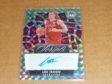 2024/25 Panini Mosaic LUKE TRAVERS AUTOGRAPH/AUTO SCRIPTS CAVALIERS N5312