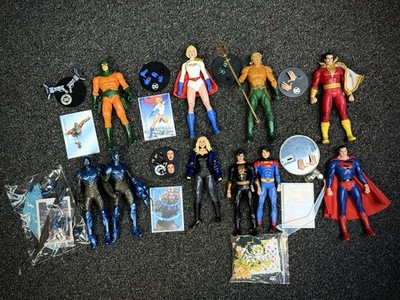McFarlane DC Multiverse Lot Shazam Black Canary Power Girl Superman And More