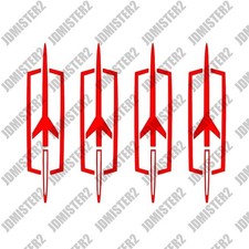 Oldsmobile Rocket Logo Die Cut Vinyl Graphic Decal Sticker - Any Size