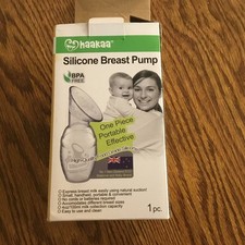 Haakaa Silikon Milchpumpe & Silikonkappe 4 flüssige Unzen (100 ml)