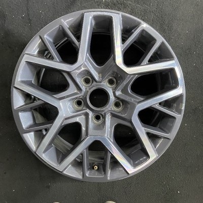 Jeep Machined Charcoal Wrangler Wheel 18x7.5 2024-2026 OEM Rim Alloy 9331