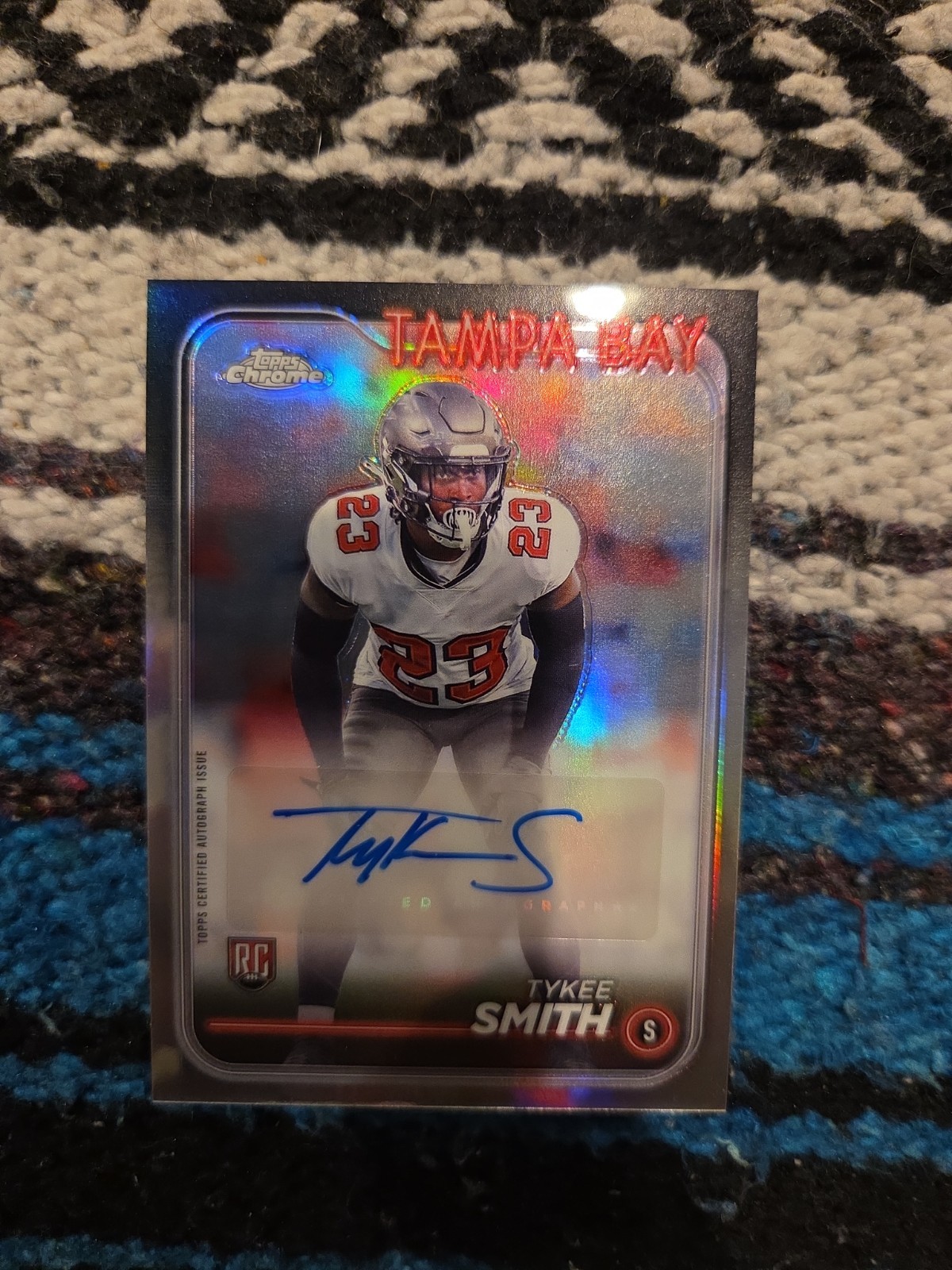 2024 Topps Chrome - Rookie Autographs Tykee Smith #RA-TSM (AU, RC)