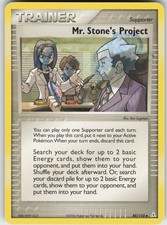 Mr. Stone's Project 88/110 EX Holon Phantoms Pokemon Heavily Played HP