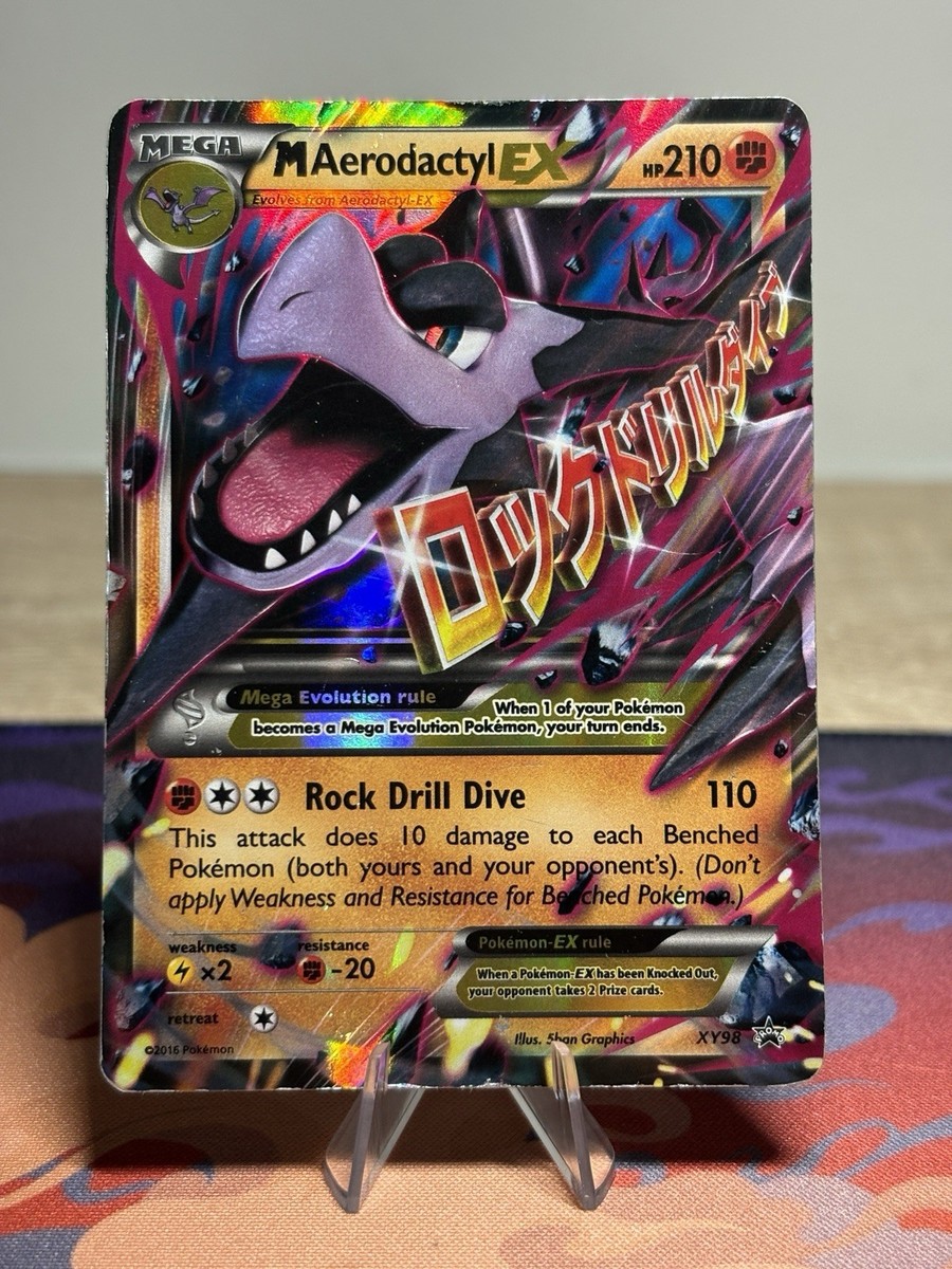 mega aerodactyl pokemon card Amazon.com: Pokemon - Mega-Aerodactyl-EX (XY98) - XY Black Star Promos main image 1
