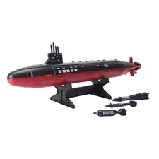 Large Torpedo Submarine Warship Sounding Nuclear Submarine  Military Model j