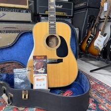 Morris W60 Dreadnought Martin D41 Style 1975 con HSC ed etichette