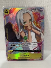 S-Snake (Alternate Art) OP13-114 Carrying On His Will Foil