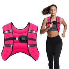 Weighted Vest for Men Women with Reflective Stripe Body Weight 8 lb