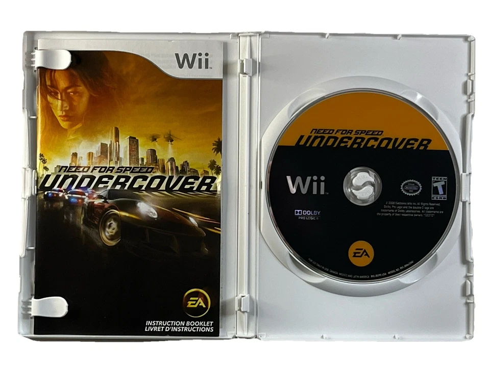Need for Speed Undercover (Nintendo Wii, 2008) CIB, Good Condition & Tested! - Image 3 of 4