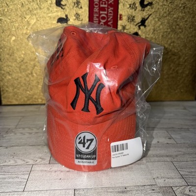 A24 Marty Supreme x '47 Yankees Embroidered orange Hat Dream Big