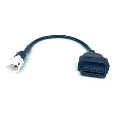 Motorcycle OBD Adapter for Yamaha 4 Pin Adapter Diagnostic Cable - 4Pin to