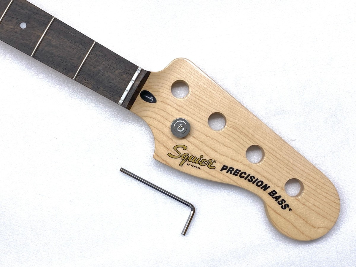 squier プレシジョンベース　ネックfender Genuine Fender Squier PRECISION P BASS NECK Maple / Indian Laurel