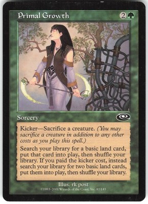 Primal Growth 87 Planeshift PLS C MTG Magic The Gathering C MP