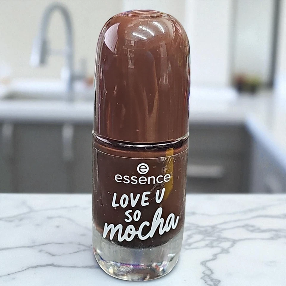 Essence Gel Nail Colour Nagellack 34 Love U So Mocha Vegan Braun farbig 💅 - Bild 4 von 4