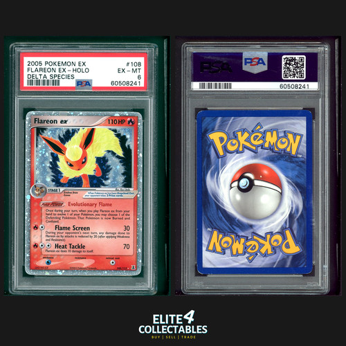 Flareon ex graded PSA 6 for sale on eBay