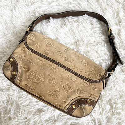 Loewe 160th Anniversary Suede Leather One Shoulder Bag Brown Loewe 160th Anniversary Suede Leather One Shoulder Bag Brown