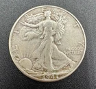 1947-D Liberty Walking Half Dollar Circulated Fine