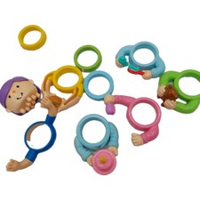 Spinmaster Pop On Pals Interchangeable Kids Replacement Parts Lot Of 10 READ