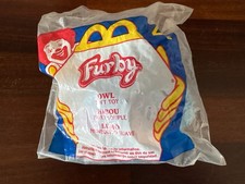 McDonald's 2000 Happy Meal Furby Plush Owl 4 Keychain