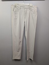 RLX Ralph Lauren Pants Mens 34x31 Gray Tailored Fit Flat Front Golf Performance