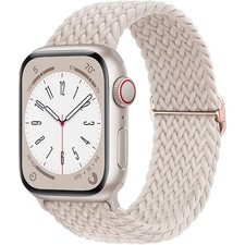 Braided Solo Loop For Apple watch Ultra band 40mm 44mm 41mm 38mm 49mm 45mm