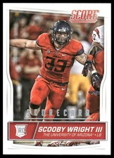 Scooby Wright III Rookie RC 2016 Score #411 Arizona Wildcats