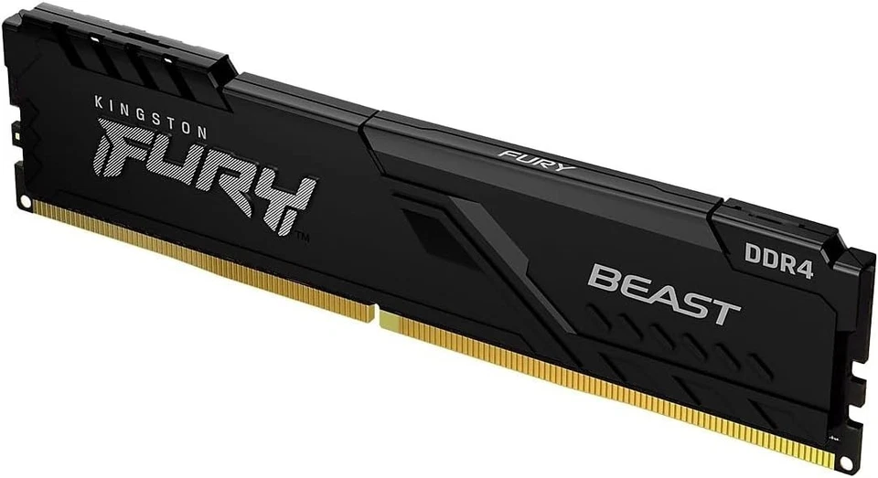 Kingston Fury Beast 8GB DDR4 RAM - Low-Profile Heat Spreader - Image 4 of 4