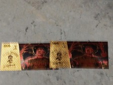 Lot de 2 billets Un cauchemar sur la rue de l'orme feuille d'or