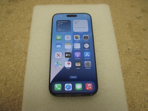 DAMAGED APPLE iPHONE 16 PRO MAX 256GB SMARTPHONE MYWV3QN/A A3296 (RN9702)
