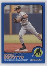 2022 Topps Heritage Minor League Edition Blue Border 59/99 Maikol Escotto 1ek2