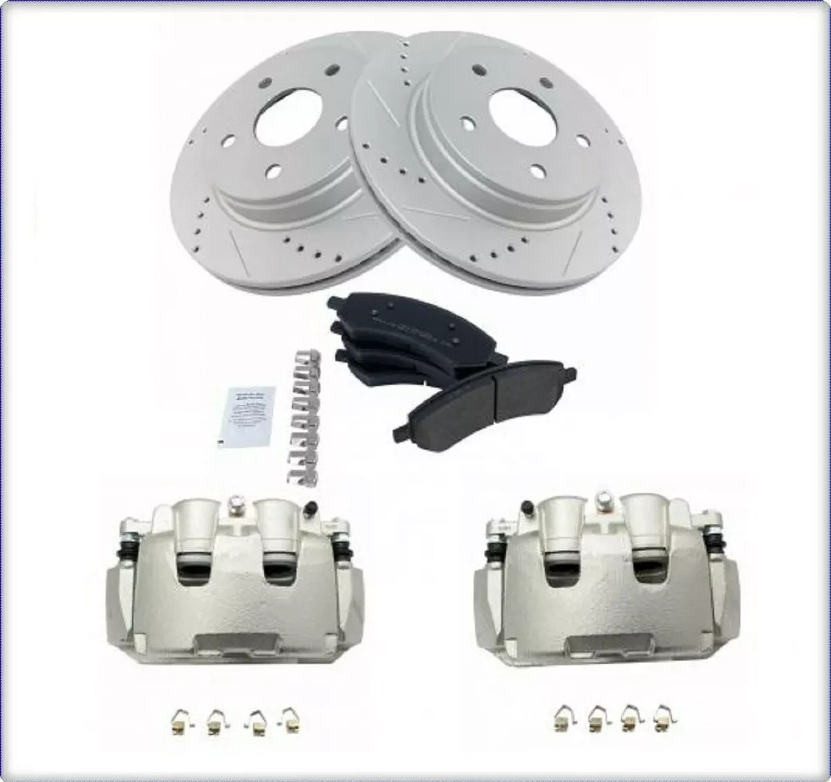 Front Brake Rotors Brake Pads For Dodge Ram 1500 2009-2019 336mm