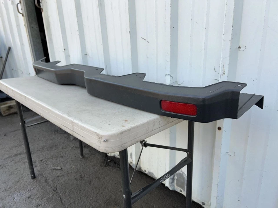 2015-2018 FORD TRANSIT 250 REAR BUMPER LOWER COVER W/O PARK ASSIST BLACK 64573 - Image 4 of 4