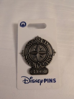 New Disney Epcot World Showcase Compass Pin