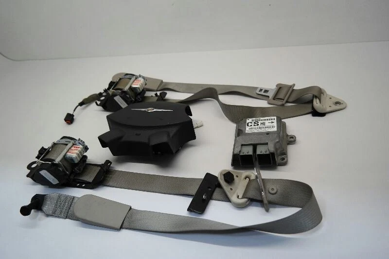 2007 07 Chrysler Pacifica Set of Seat Belt Retractors Wheel Airbag and Module — 第 4/4 张图片