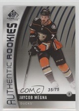 2017-18 SP Game Used Authentic Rookies 35/75 Jaycob Megna #183 n7r