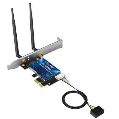 WiFi 1200Mbps PCI-E -Karte BT4.0 Dualband 2.4G/5GHz 802.11AC Netzwerkkarte9504