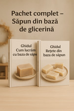 Cum lucram cu baza de săpun