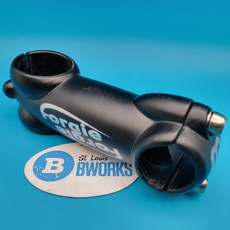 3T Forgie 1 1/8" Threadless Bike Stem 26.0mm Clamp 95mm Length Black Alloy