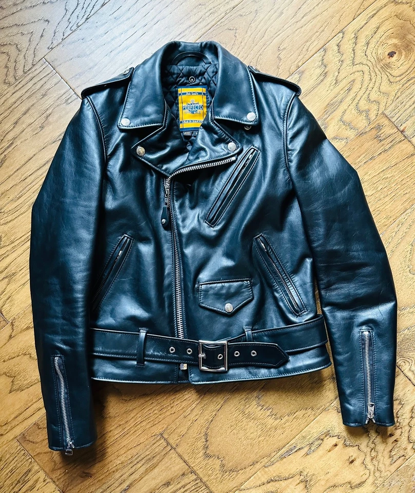 Women's Schott 137 Leather Jacket M - Image 4 of 4